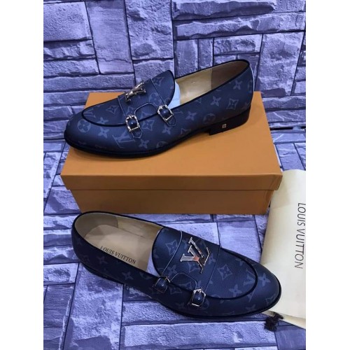 Louis Vuitton Men's shoes(Blue)