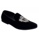 Royale Suede Loafers Black